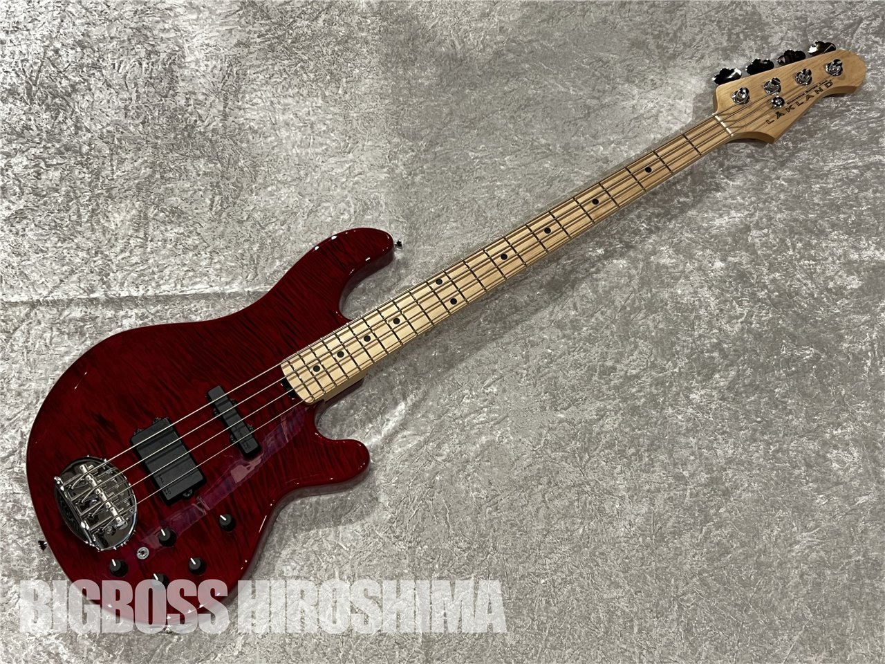 【即納可能】Lakland（レイクランド）SL44-94 Deluxe（Burgundy Translucent）広島店