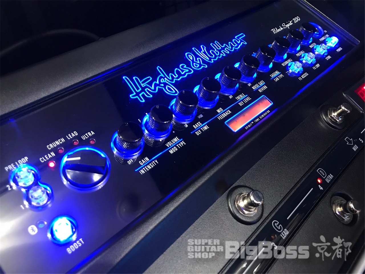 【即納可能】Hughes&Kettner(ヒュースアンドケトナー) Black Spirit 200 Floor 京都店