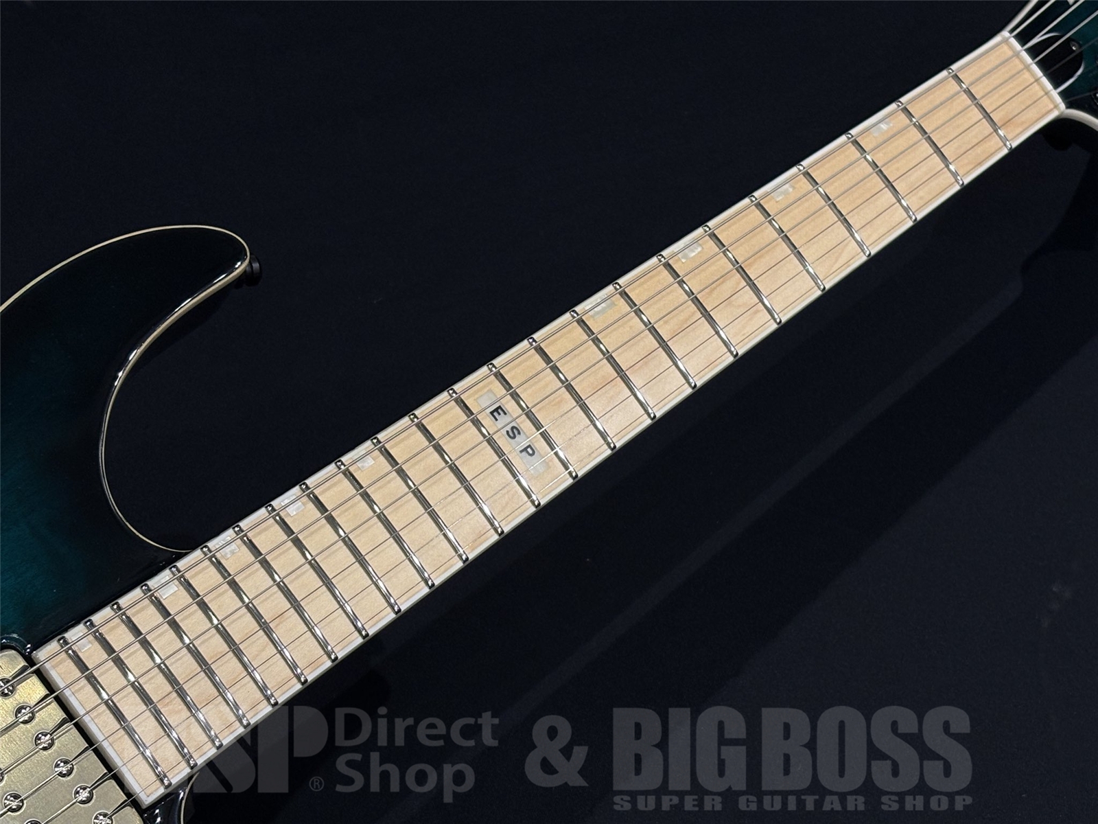 【即納可能】E-II(イーツー) M-II NT HS QM / Black Turquoise Burst 京都店