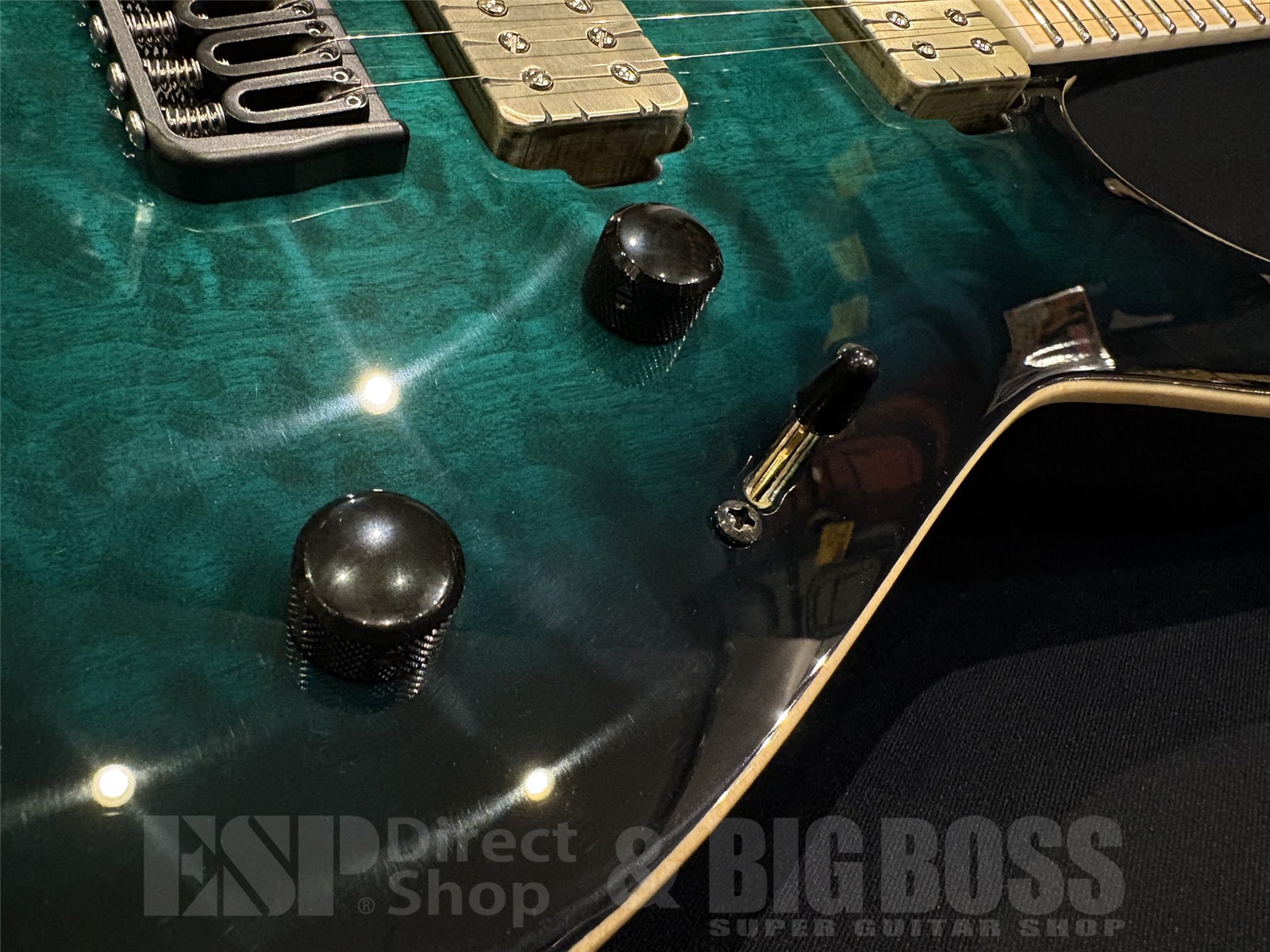 【即納可能】E-II(イーツー) M-II NT HS QM / Black Turquoise Burst 京都店