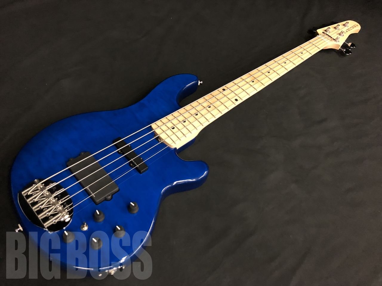 【受注生産】Lakland(レイクランド) Skyline Japan Series SK-5DX Blue Translucent / Maple FB