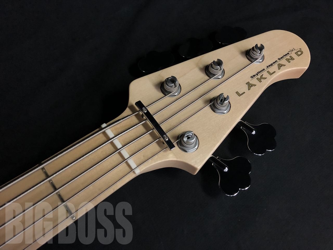【受注生産】Lakland(レイクランド) Skyline Japan Series SK-5DX Blue Translucent / Maple FB - 3