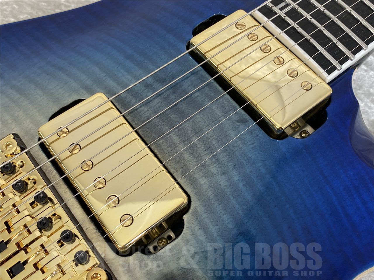 【即納可能】EDWARDS(エドワーズ) E-HORIZON-CTM 50TH (Black Aqua Burst C / Blue Pearl Back)お茶の水駅前店(東京)