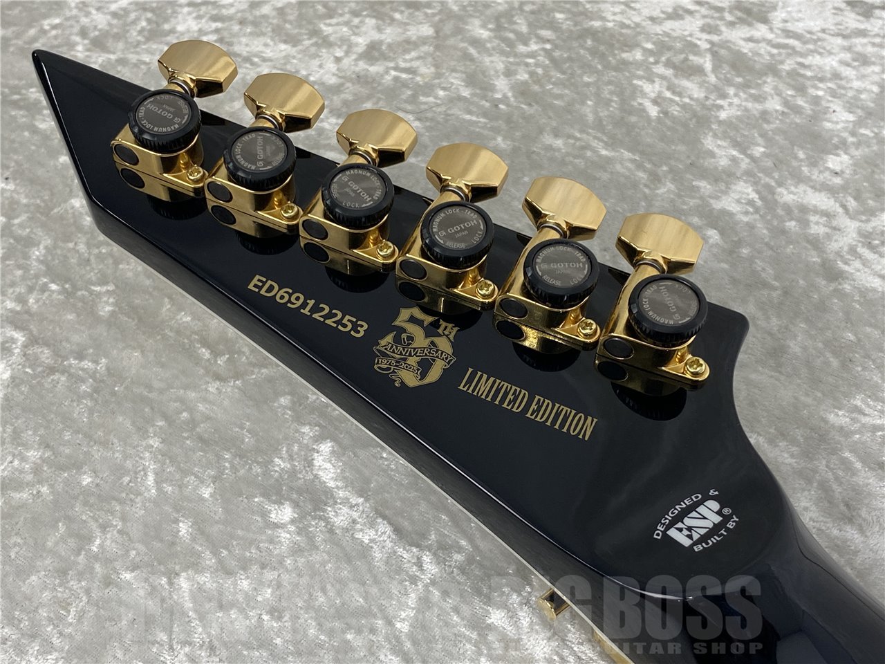 【即納可能】EDWARDS(エドワーズ) E-HORIZON-CTM 50TH (Black Aqua Burst C / Blue Pearl Back)お茶の水駅前店(東京)