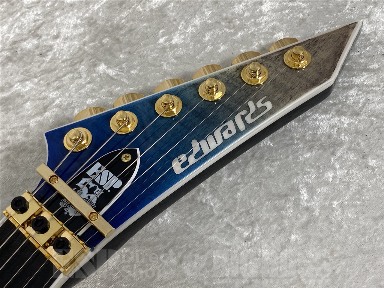 【即納可能】EDWARDS(エドワーズ) E-HORIZON-CTM 50TH (Black Aqua Burst C / Blue Pearl Back)お茶の水駅前店(東京)