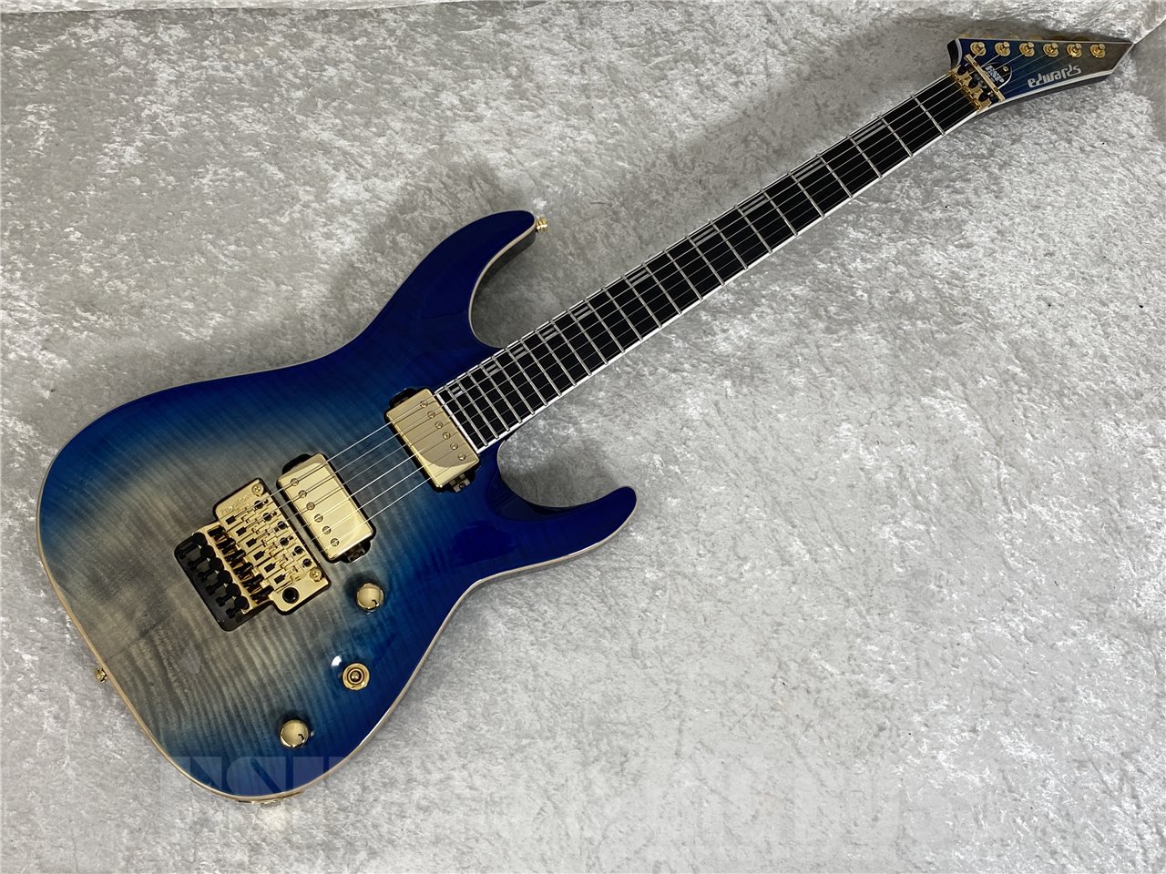 【即納可能】EDWARDS(エドワーズ) E-HORIZON-CTM 50TH (Black Aqua Burst C / Blue Pearl Back)お茶の水駅前店(東京)