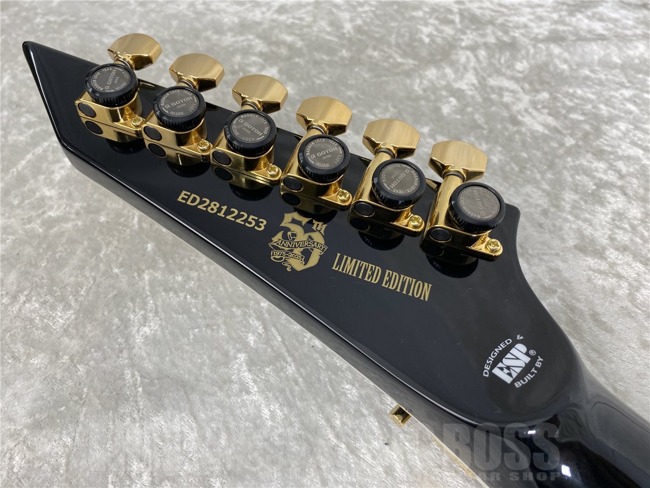 【即納可能】EDWARDS(エドワーズ) E-HORIZON-CTM 50TH (Ash Black Burst C / Black Pearl Back) お茶の水駅前店(東京)