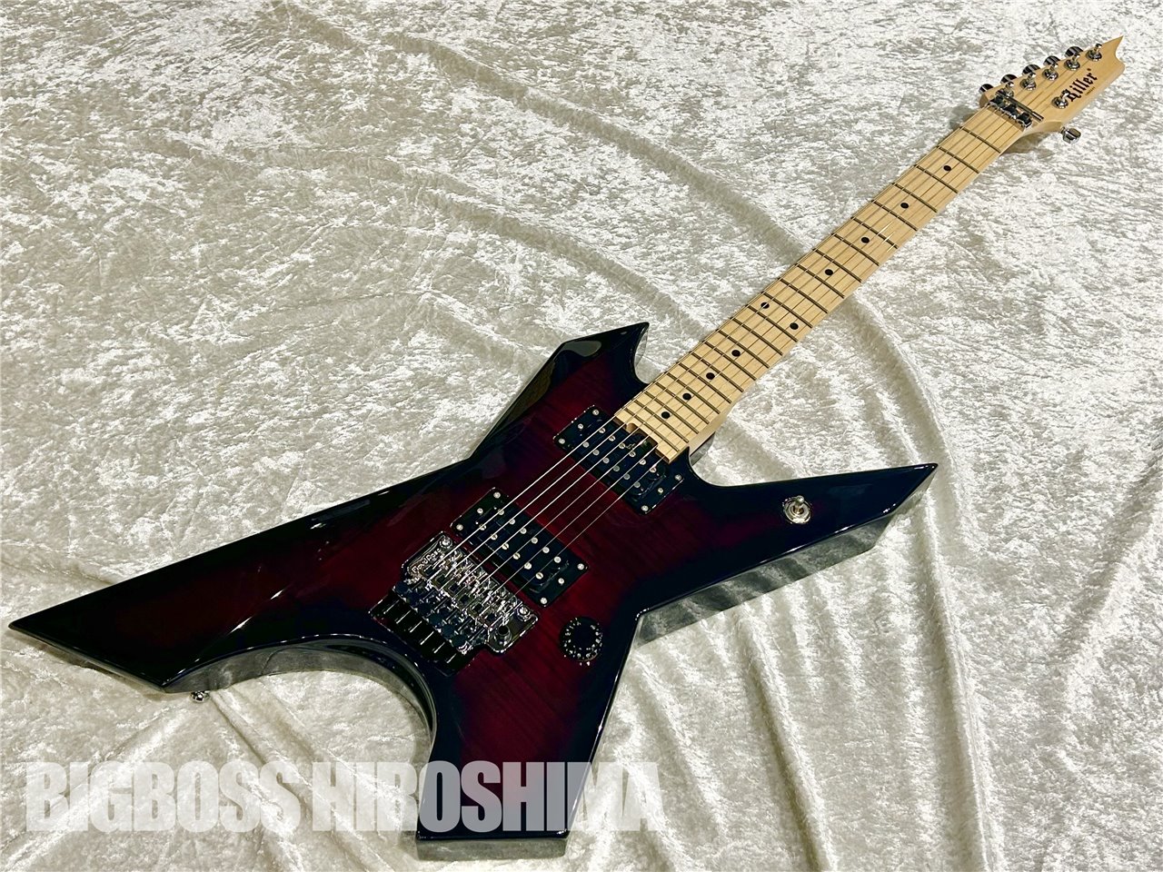 【即納可能】Killer(キラー) KG-EXPLODER II Flame Top (Wine Red Sunburst) 広島店