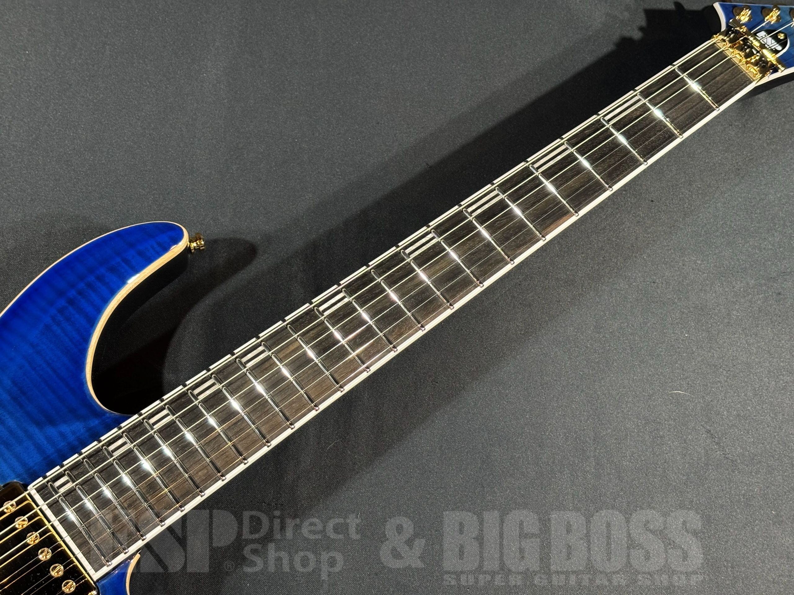 【即納可能】EDWARDS(エドワーズ) E-HORIZON-CTM 50TH / Black Aqua Burst C/Blue Pearl Back 大阪店