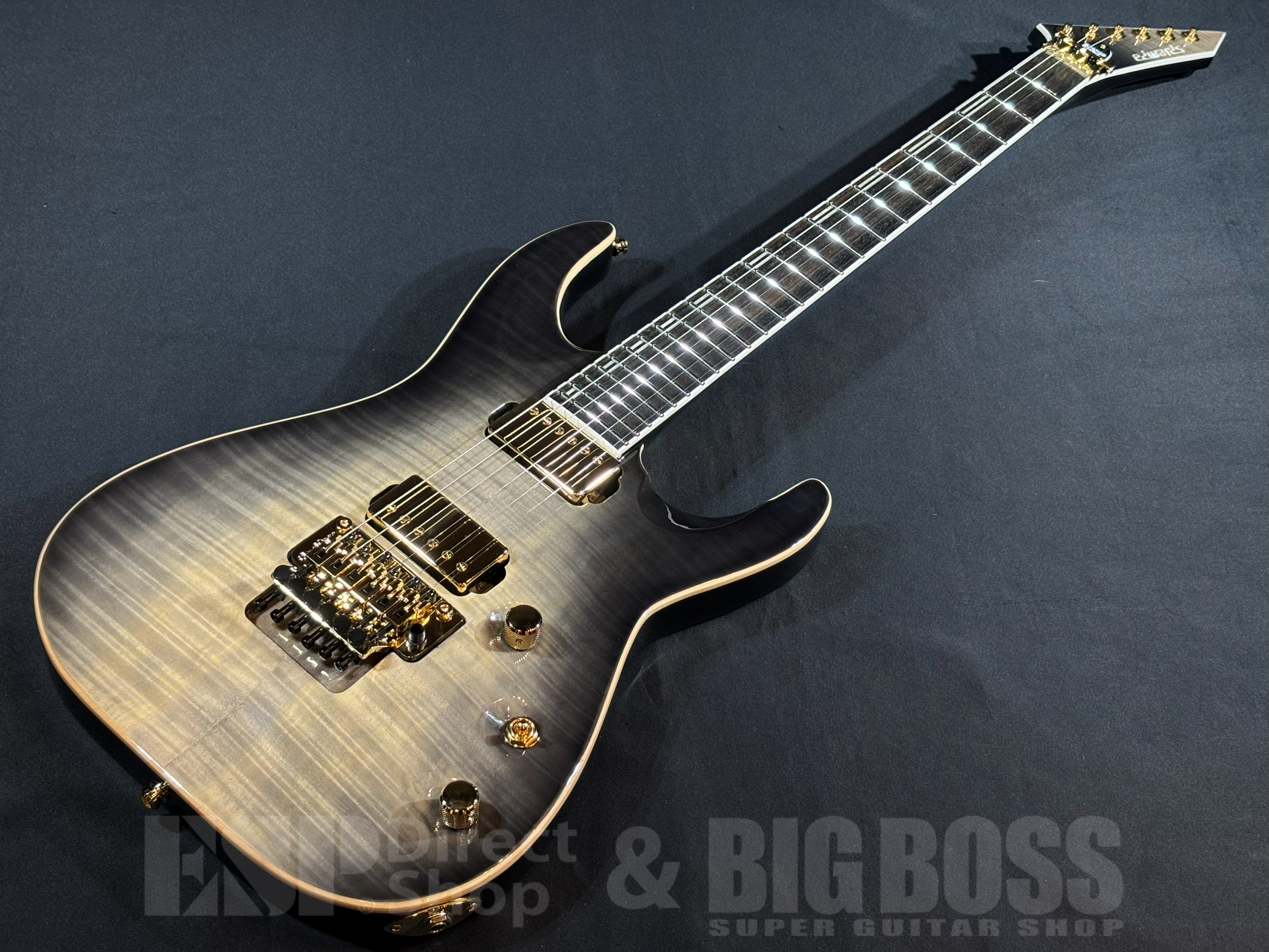 【即納可能】EDWARDS(エドワーズ) E-HORIZON-CTM 50TH / Ash Black Burst C/Black Pearl Back 大阪店