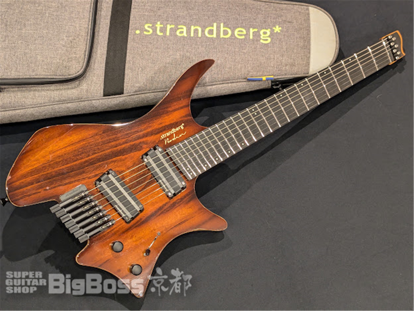 【USED / 即納可能】strandberg* (ストランドバーグ) Boden J7 STANDARD Tiger Wood Ebony / Natural 京都店