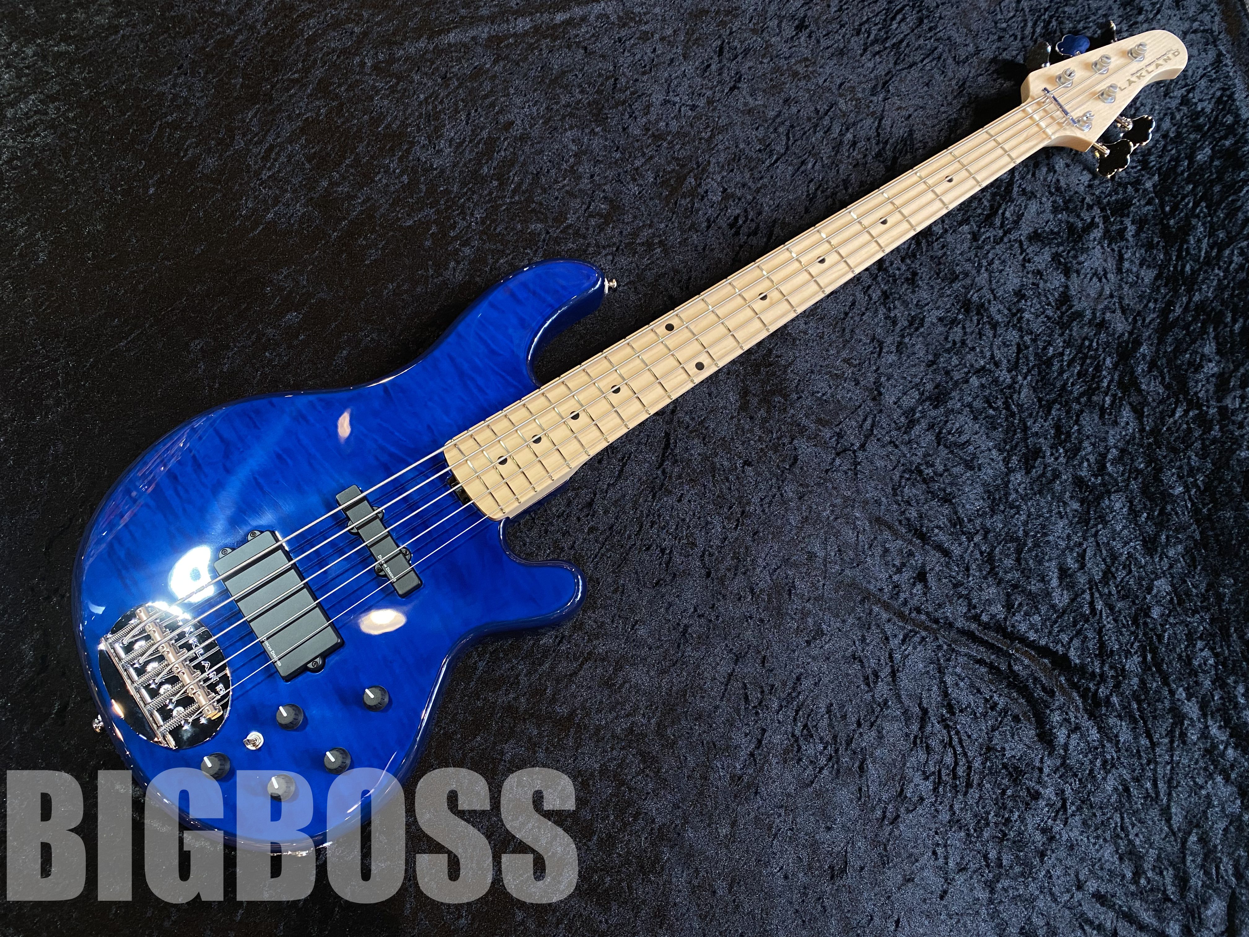 【即納可能】 Lakland （レイクランド） SK-5DX 【Blue Translucent / Maple FB】福岡店