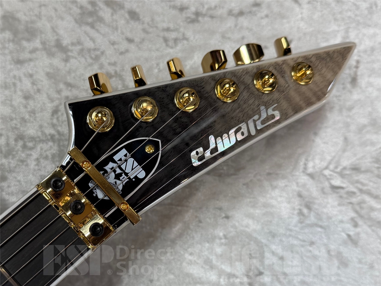 EDWARDS（エドワーズ）E-HORIZON-CTM 50TH/Ash Black Burst C/Black Pearl Back GWS