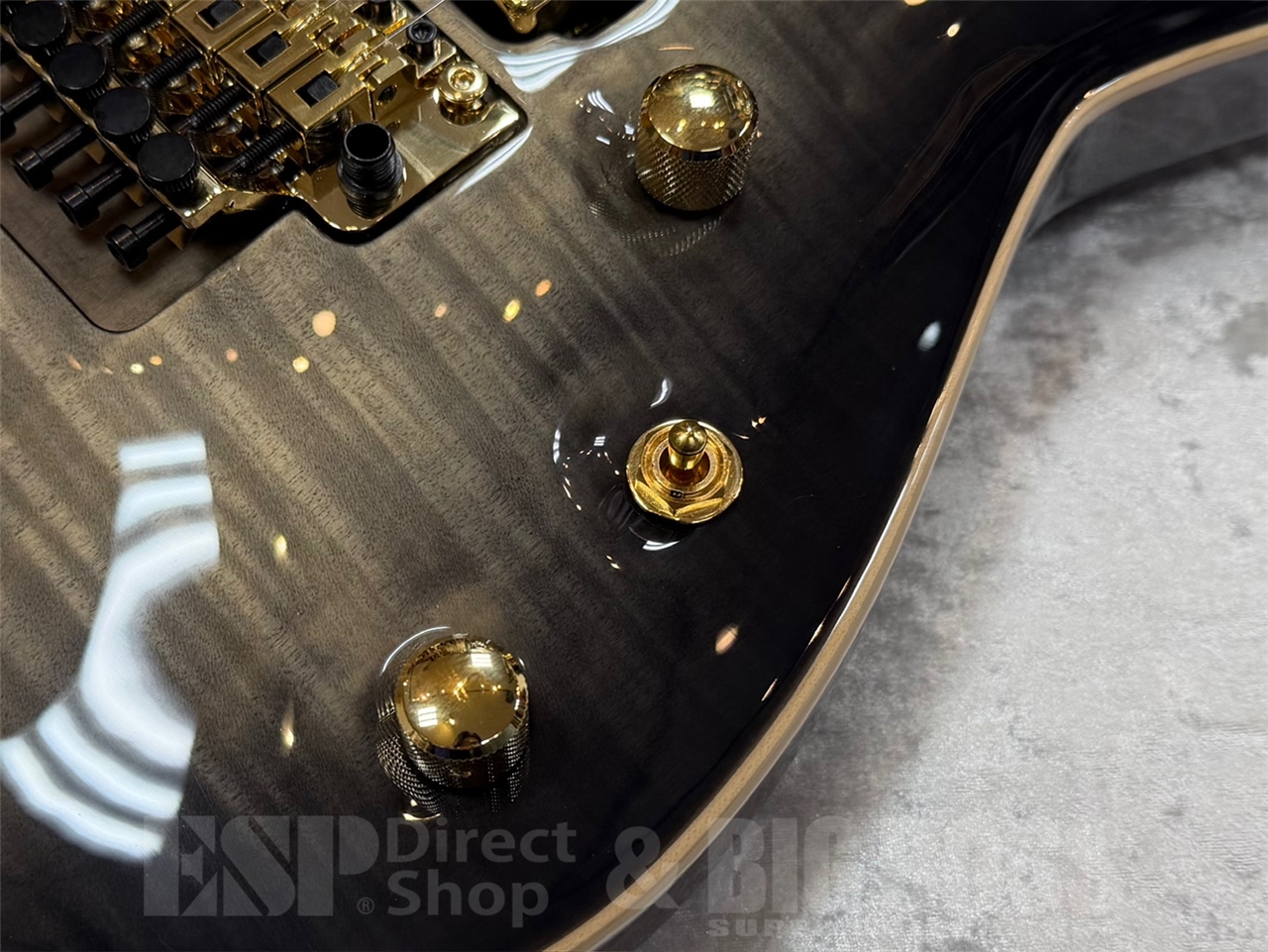 EDWARDS（エドワーズ）E-HORIZON-CTM 50TH/Ash Black Burst C/Black Pearl Back GWS