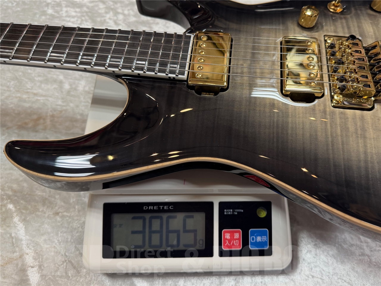 EDWARDS（エドワーズ）E-HORIZON-CTM 50TH/Ash Black Burst C/Black Pearl Back GWS