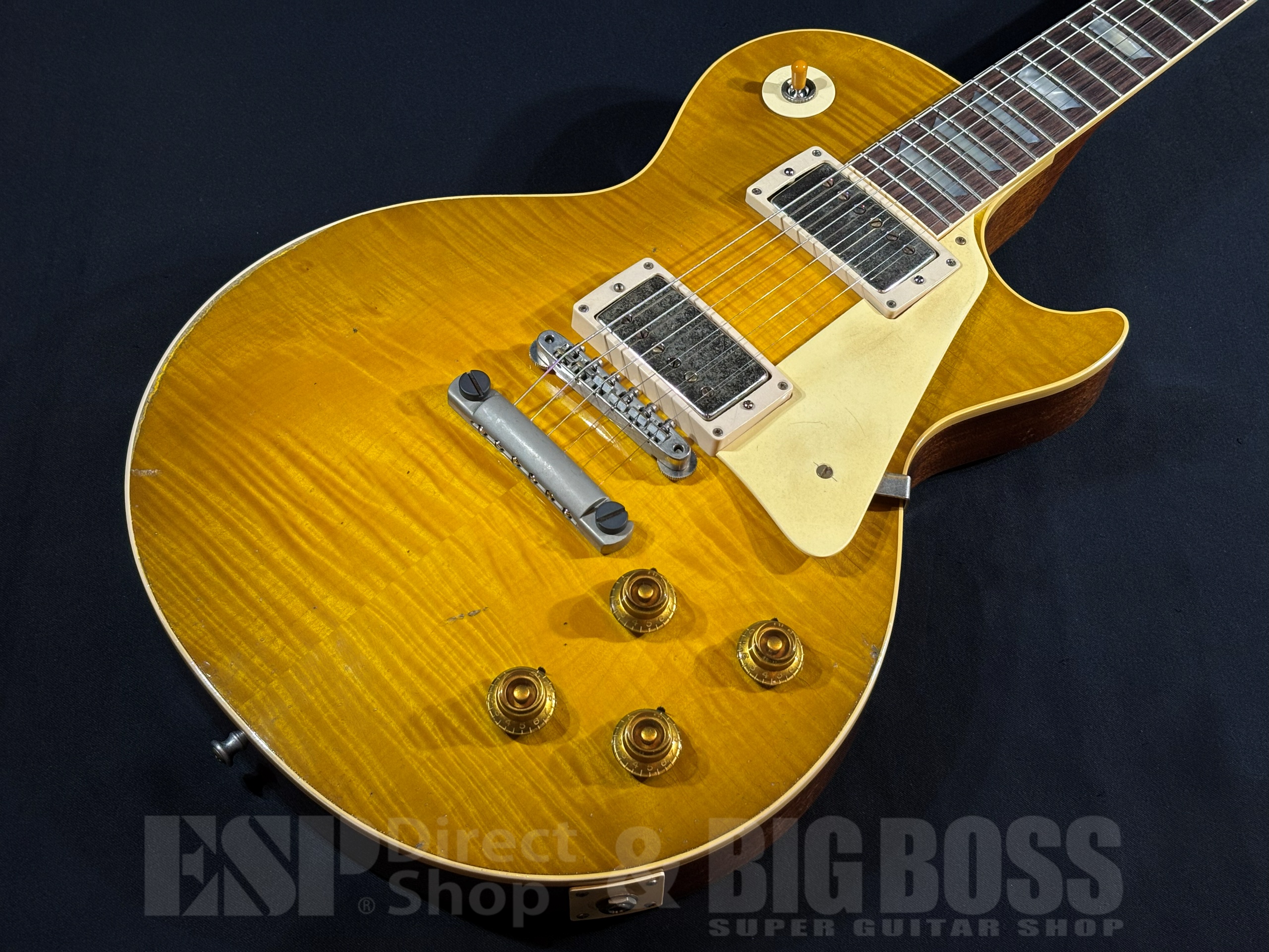 【即納可能】Gibson Custom Shop 1959 Les Paul Standard / Green Lemon Fade Heavy Aged 大阪店