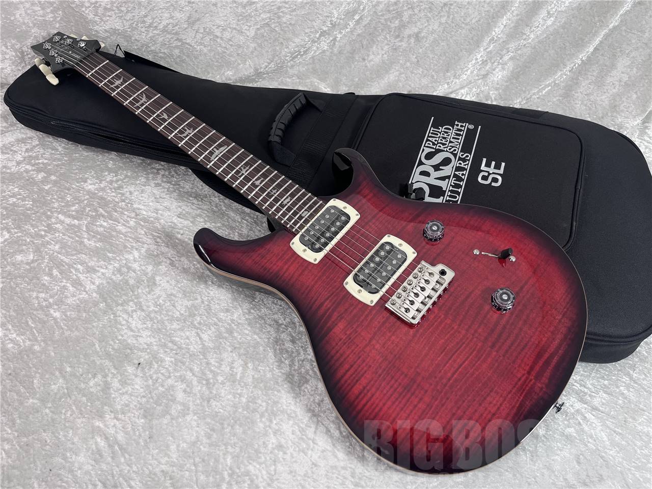 【即納可能】Paul Reed Smith(PRS/ポールリードスミス) SE Custom 24 / Fire Red Burst (2025年製)お茶の水駅前店・別館