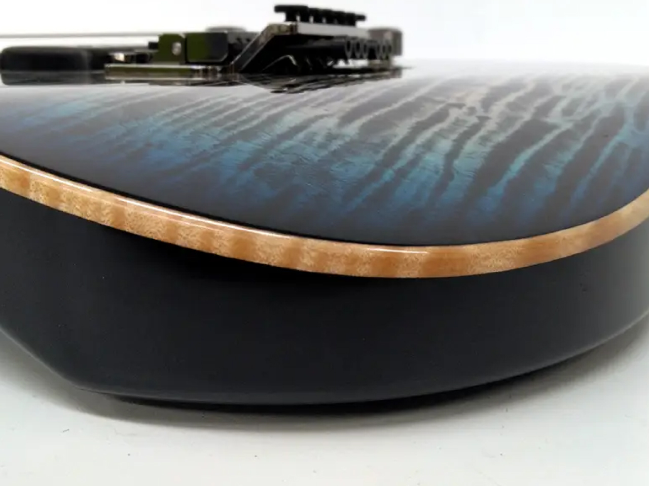 【受注生産】ESP(イーエスピー) M-II CTM NT/FM (Black Aqua Burst C w/Blue Pearl Black)