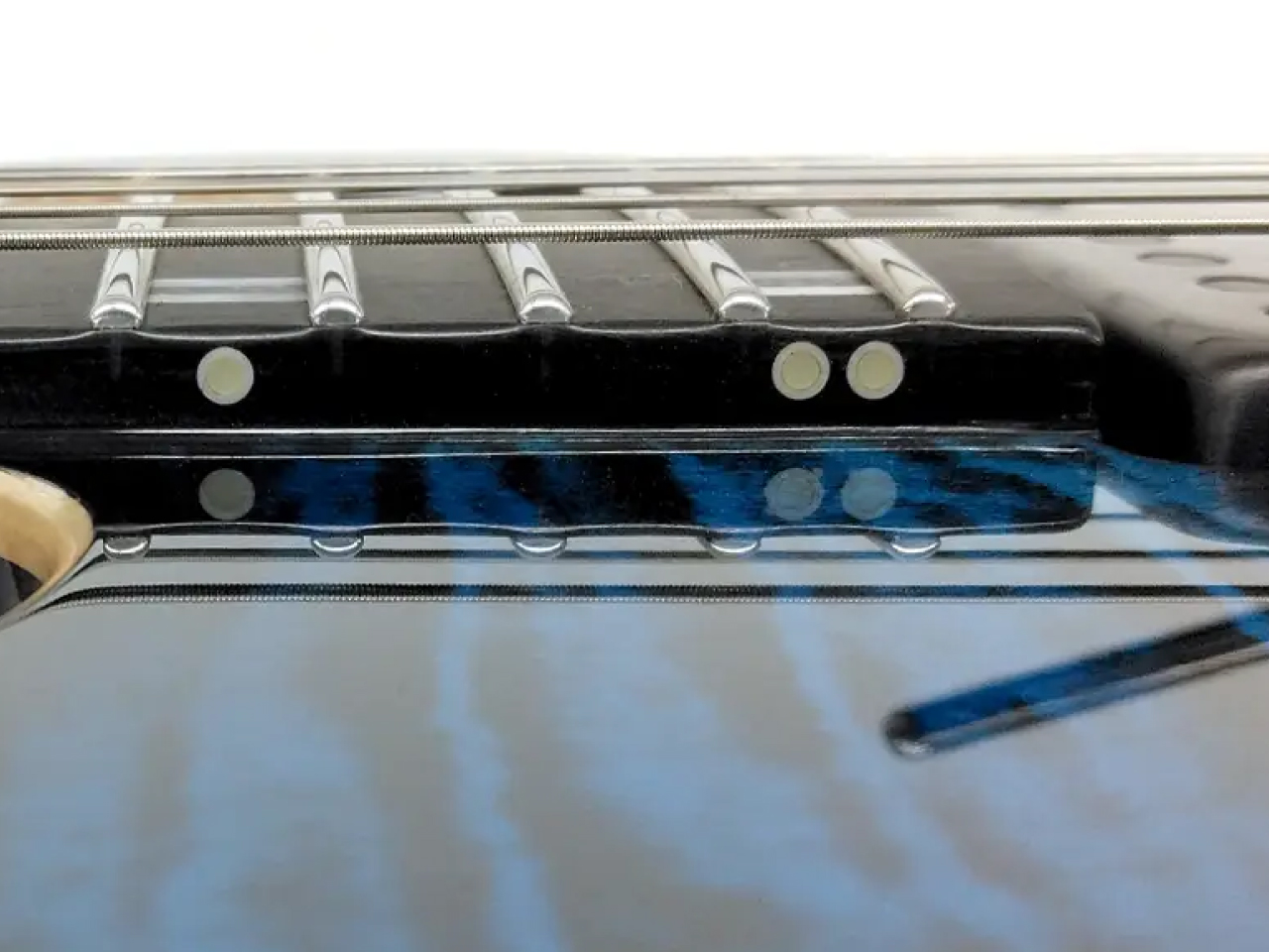 【受注生産】ESP(イーエスピー) M-II CTM NT/FM (Charcoal Burst w/White Pearl Black)