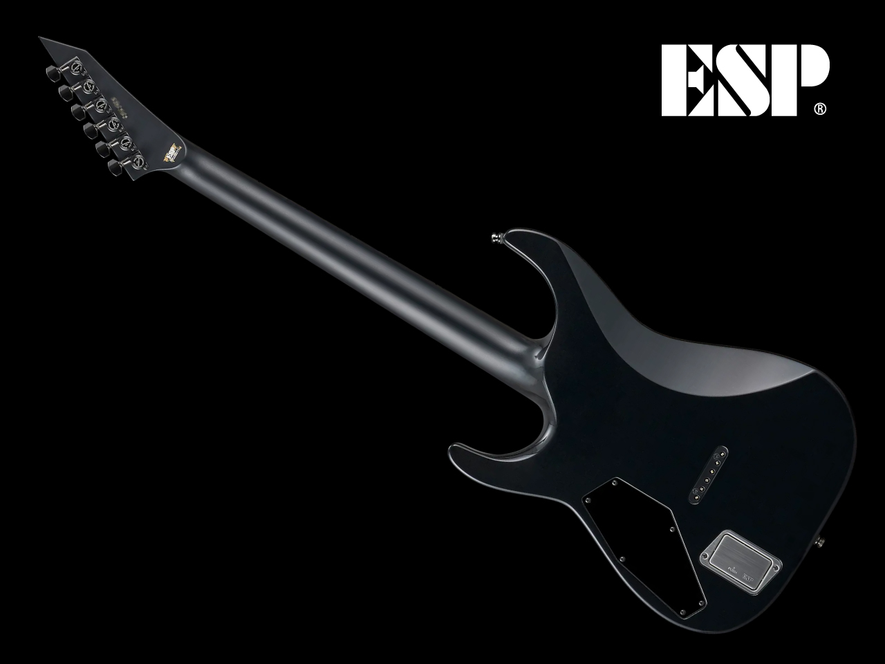 【受注生産】ESP(イーエスピー) M-II CTM NT/FM (Charcoal Burst w/White Pearl Black)