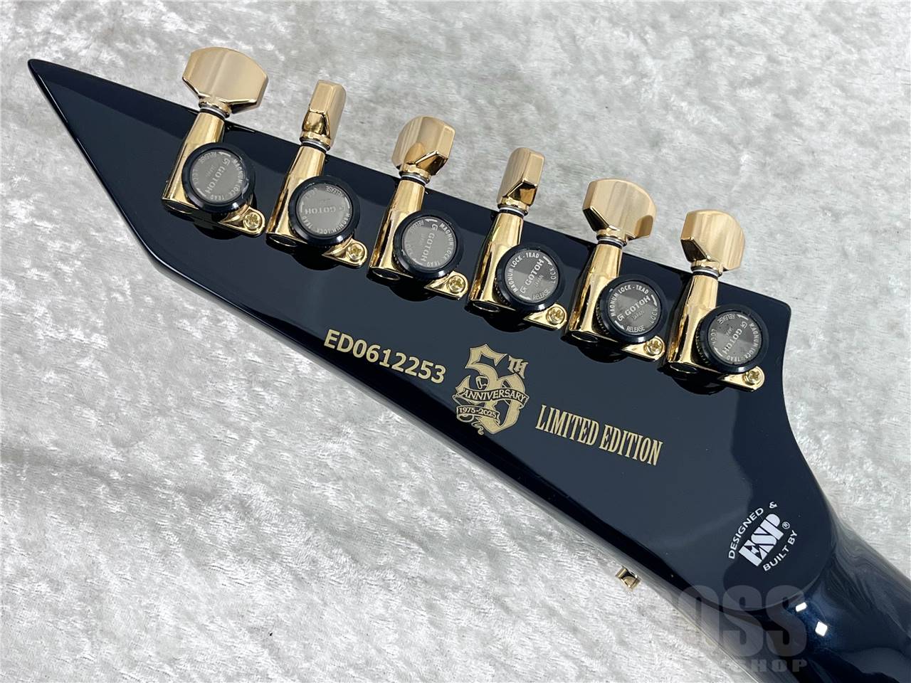 【即納可能】EDWARDS(エドワーズ) E-HORIZON-CTM 50th (Black Aqua Burst C / Blue Pearl Back) お茶の水駅前店・別館