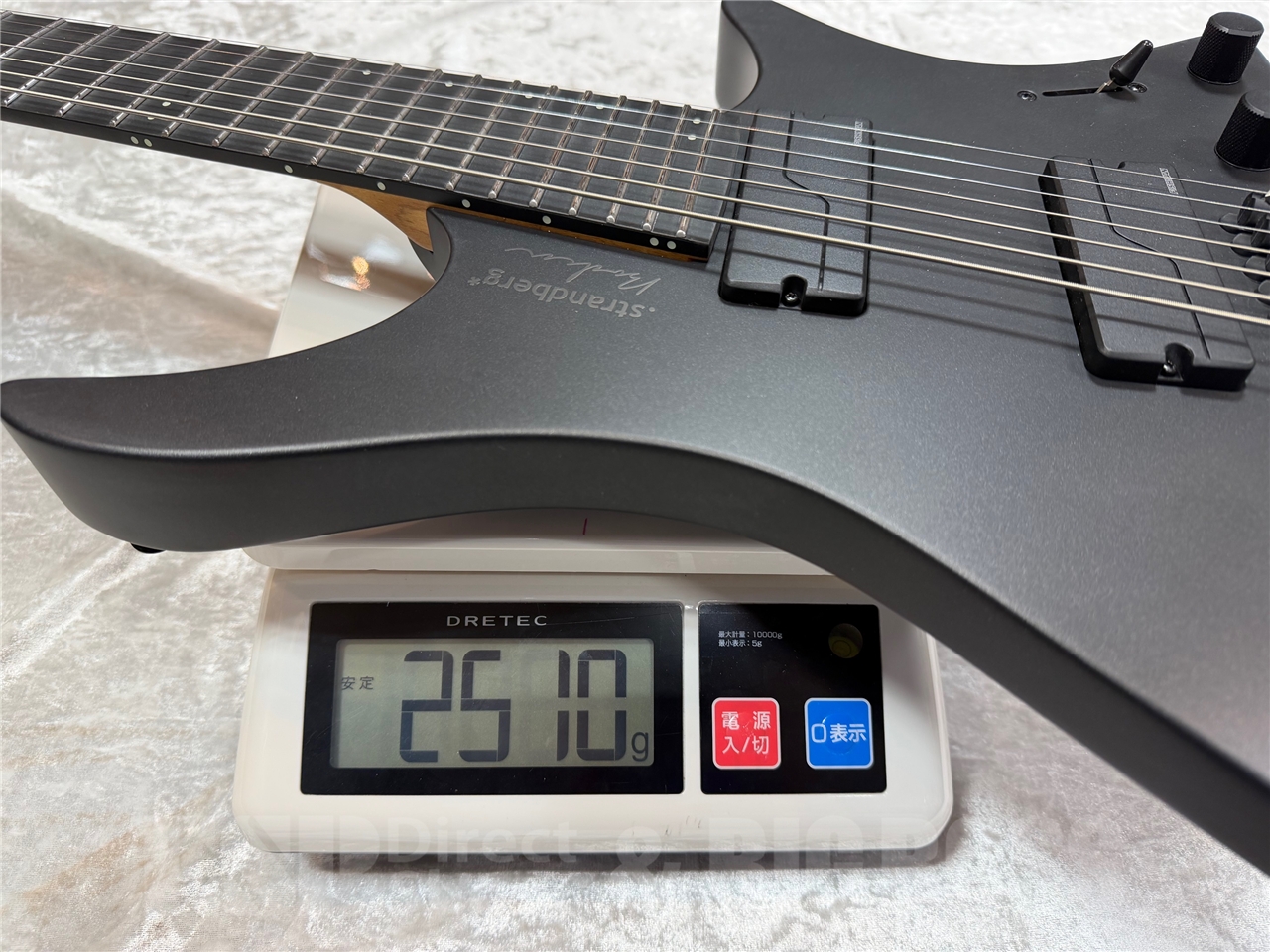【即納可能】Strandberg Boden Metal NX7 /BLACK GRANITE GWS