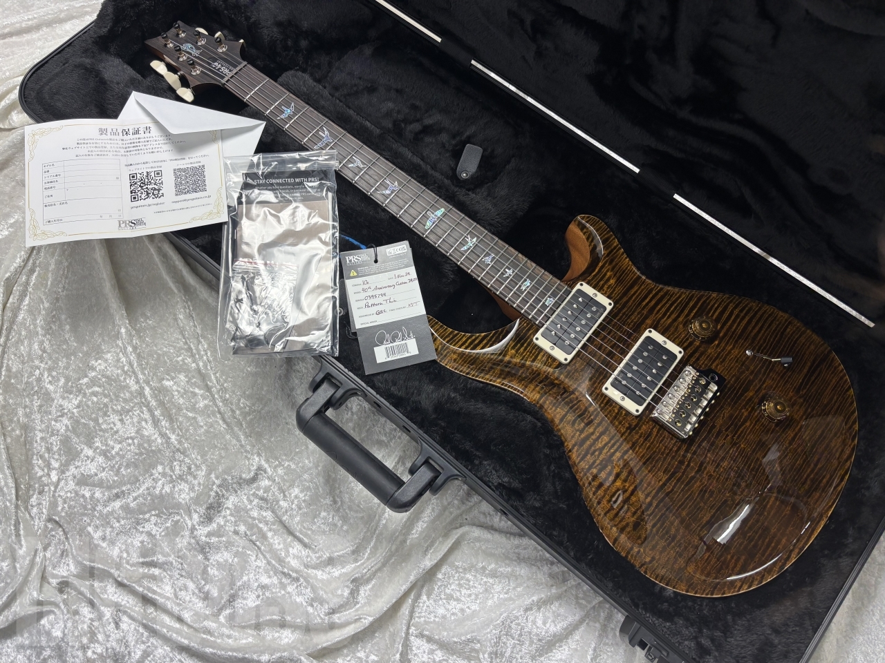 【即納可能】Paul Reed Smith(ポールリードスミス/PRS) 40th Anniversary Custom 24 Limited Edition / Tiger Eye (S/N0395794)