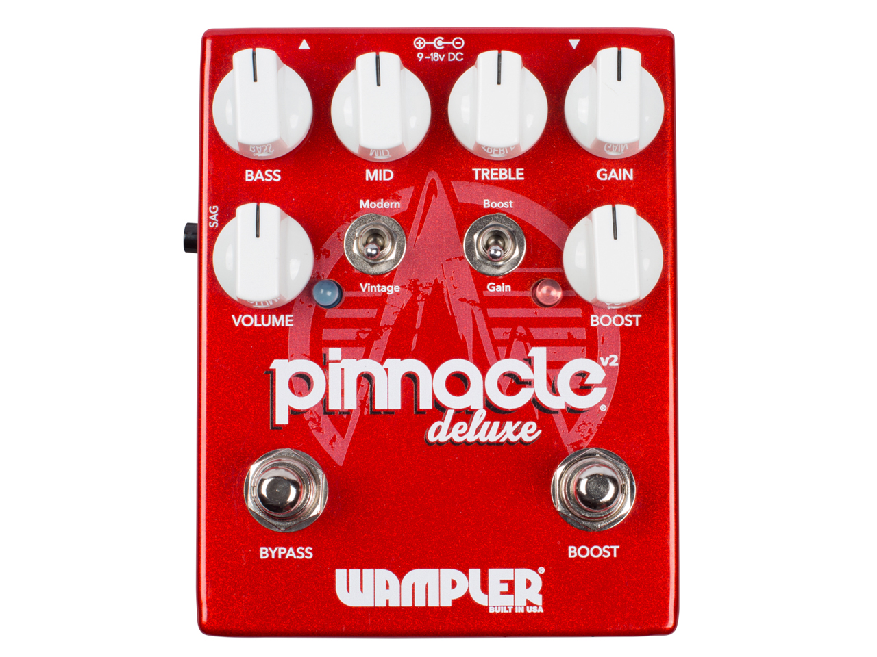 Wampler Pedals(ワンプラーペダル) Pinnacle Deluxe v2(ディストーション)