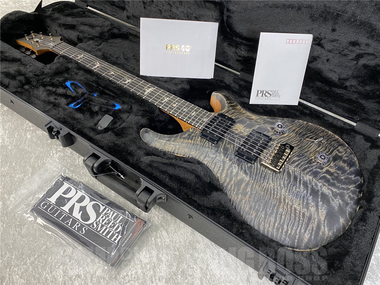 【即納可能】Paul Reed Smith(ポールリードスミス/PRS) 40TH ANNIVERSARY CUSTOM 24 SATIN LIMITED EDITION / Charcoal (2025年製 S/N 0412017)