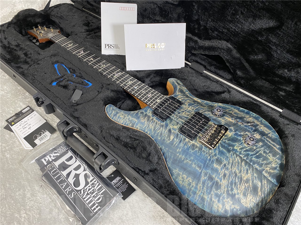 【即納可能】Paul Reed Smith(ポールリードスミス/PRS) 40TH ANNIVERSARY CUSTOM 24 SATIN LIMITED EDITION / Faded Whale Blue (2025年製  S/N 0415064)