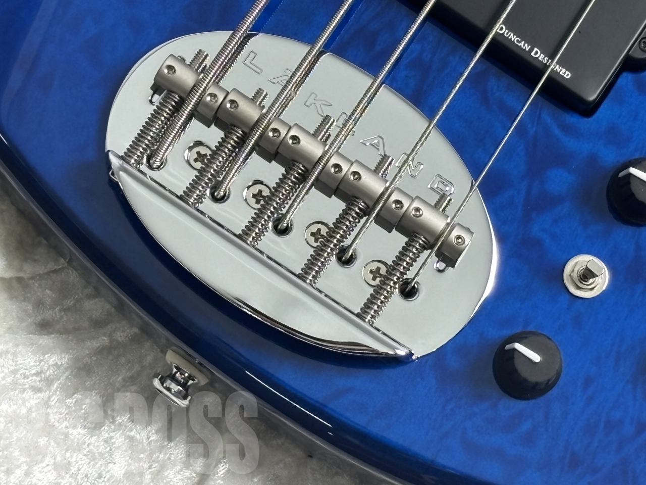 【即納可能】Lakland(レイクランド) Skyline Japan Series SK-5DX Blue Translucent / Maple FB お茶の水駅前店(東京)