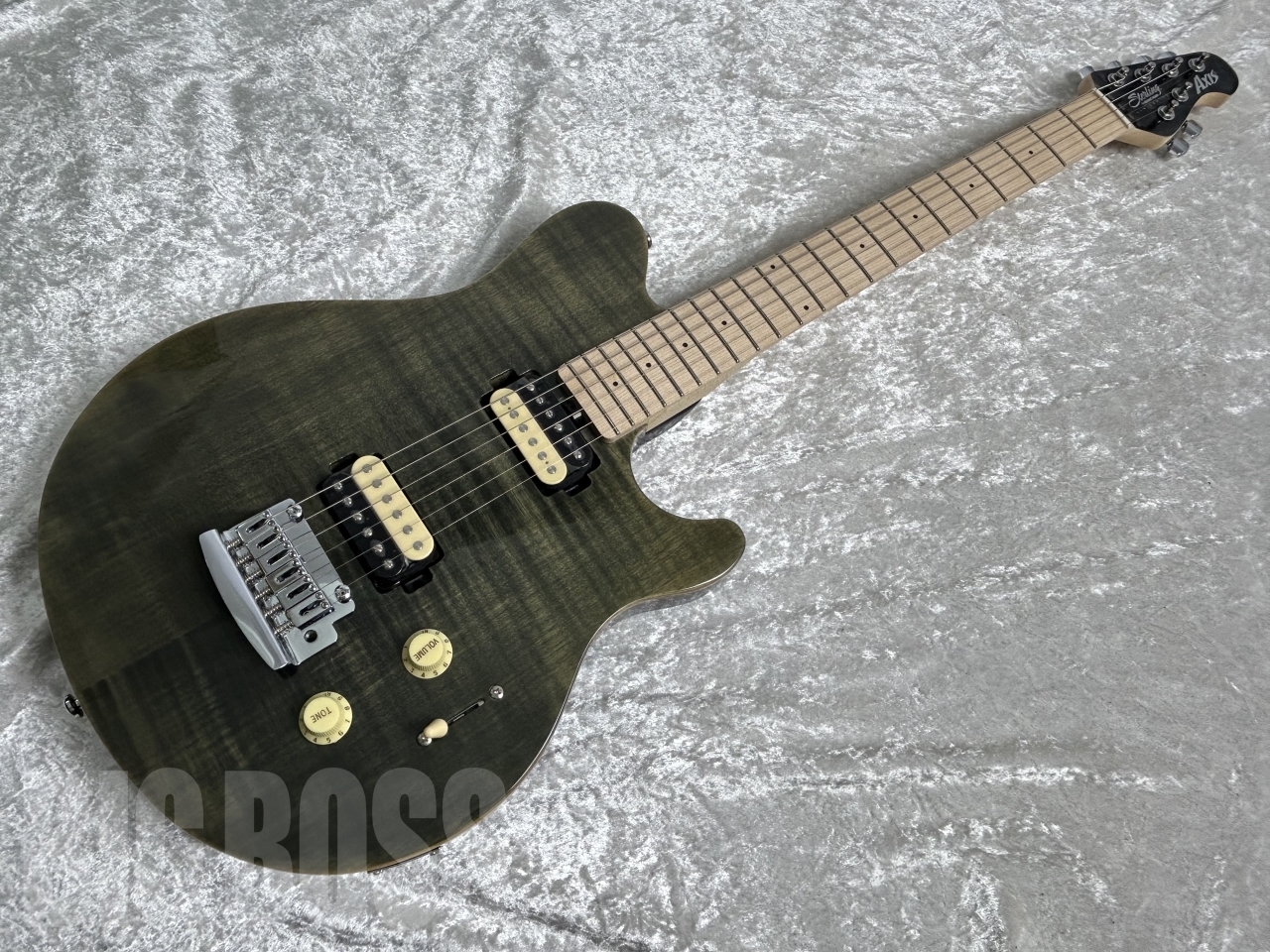 【即納可能】Sterling by MUSIC MAN(スターリンバイミュージックマン) AXIS FLAME MAPLE AX3FM Trans Black お茶の水駅前店(東京)