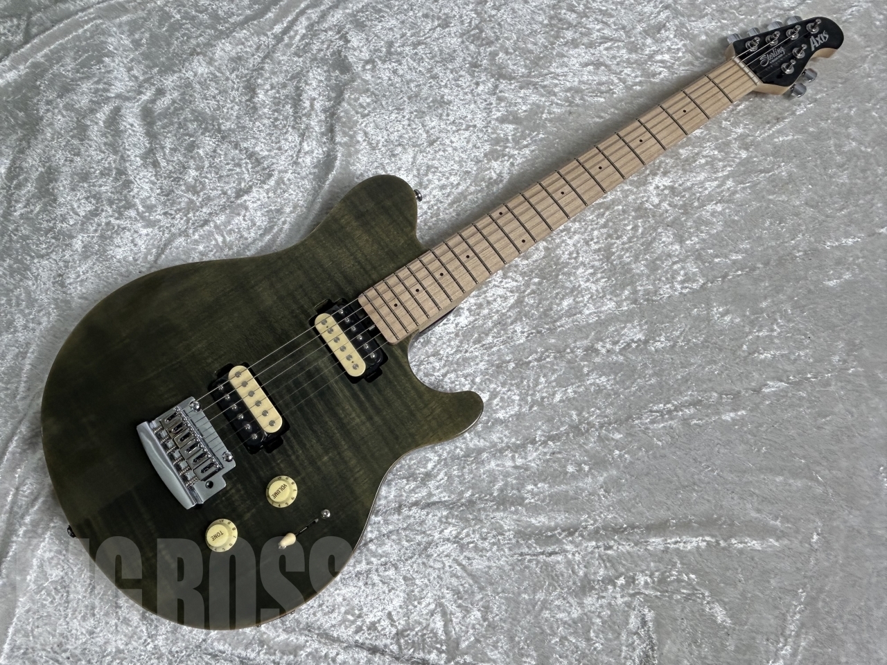 【即納可能】Sterling by MUSIC MAN(スターリンバイミュージックマン) AXIS FLAME MAPLE AX3FM Trans Black お茶の水駅前店(東京)