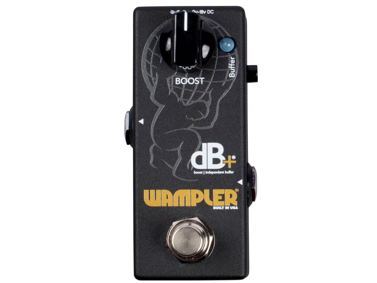 Wampler Pedals(ワンプラーペダル) dB+ – Boost/Independent Buffer(ブースト/バッファー)