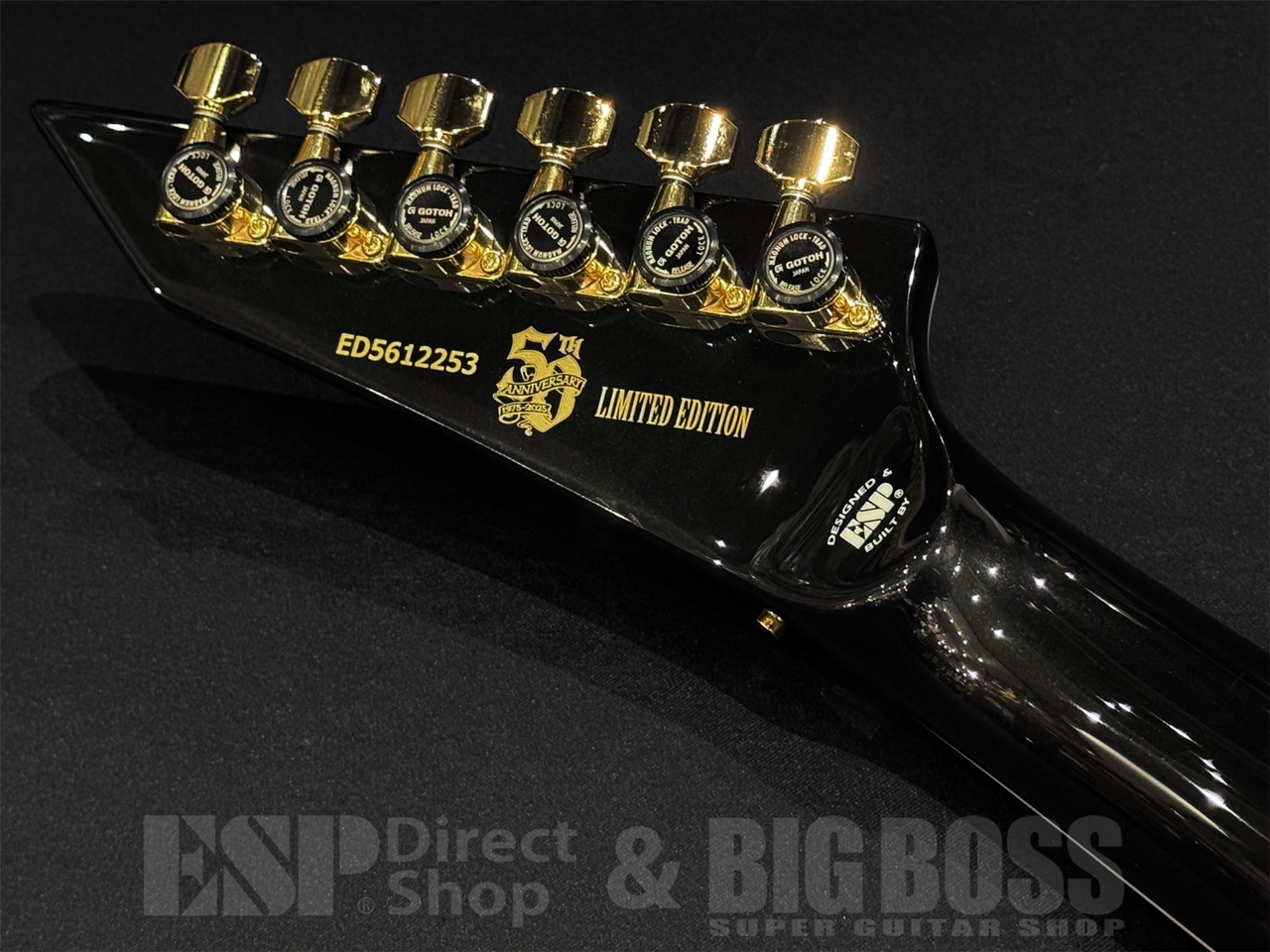 【即納可能】EDWARDS(エドワーズ) E-HORIZON-CTM 50TH / Ash Black Burst C/Black Pearl Back 京都店