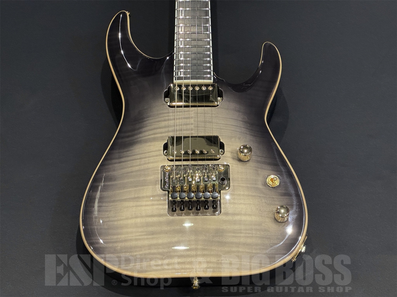 【即納可能】EDWARDS(エドワーズ) E-HORIZON-CTM 50TH / Ash Black Burst C/Black Pearl Back 京都店