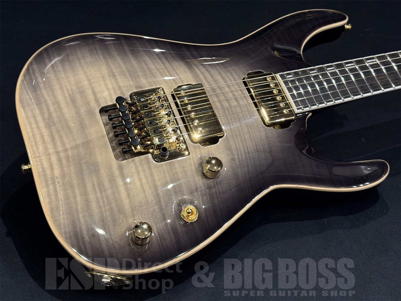 【即納可能】EDWARDS(エドワーズ) E-HORIZON-CTM 50TH / Ash Black Burst C/Black Pearl Back 京都店