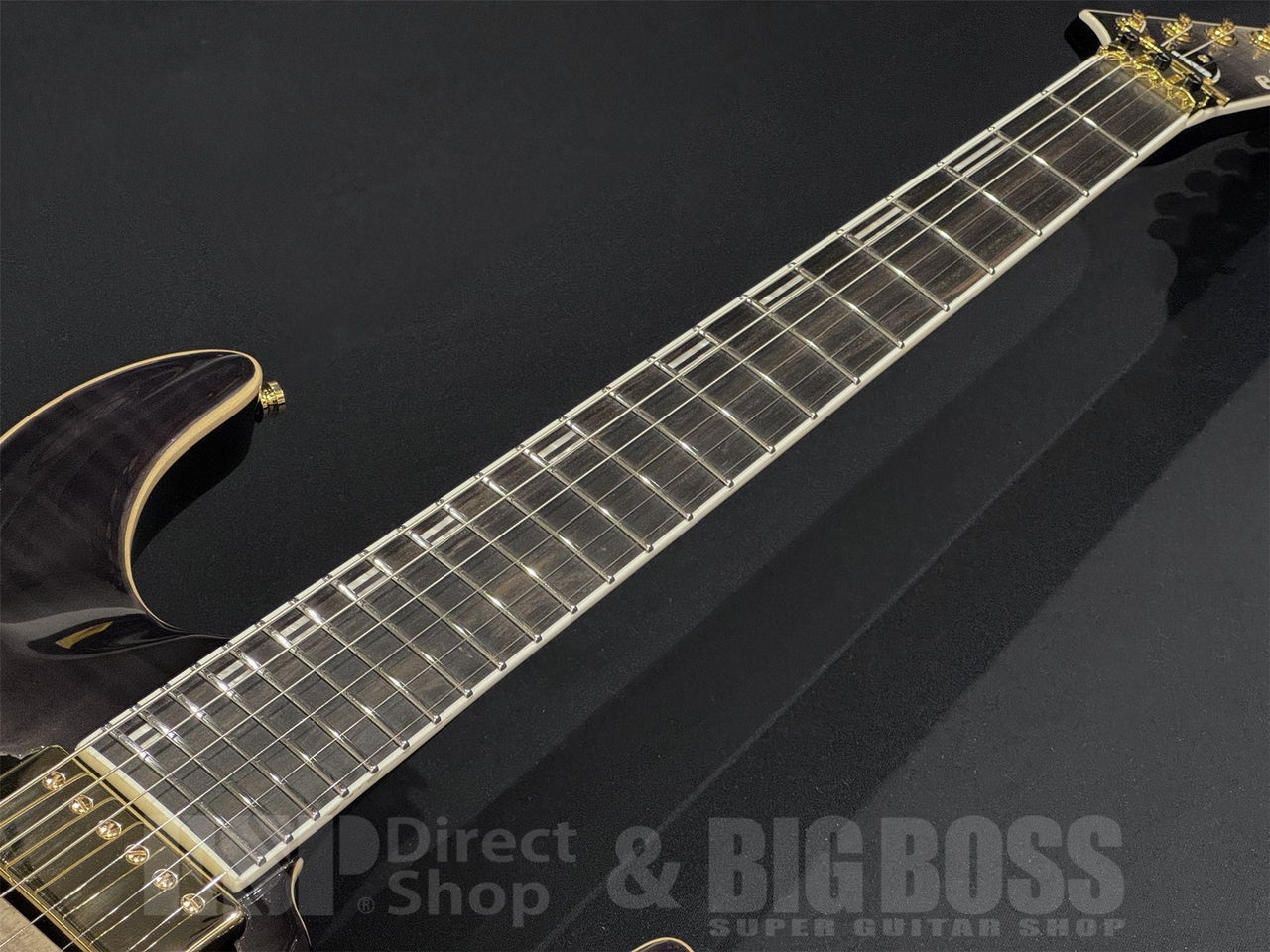 【即納可能】EDWARDS(エドワーズ) E-HORIZON-CTM 50TH / Ash Black Burst C/Black Pearl Back 京都店