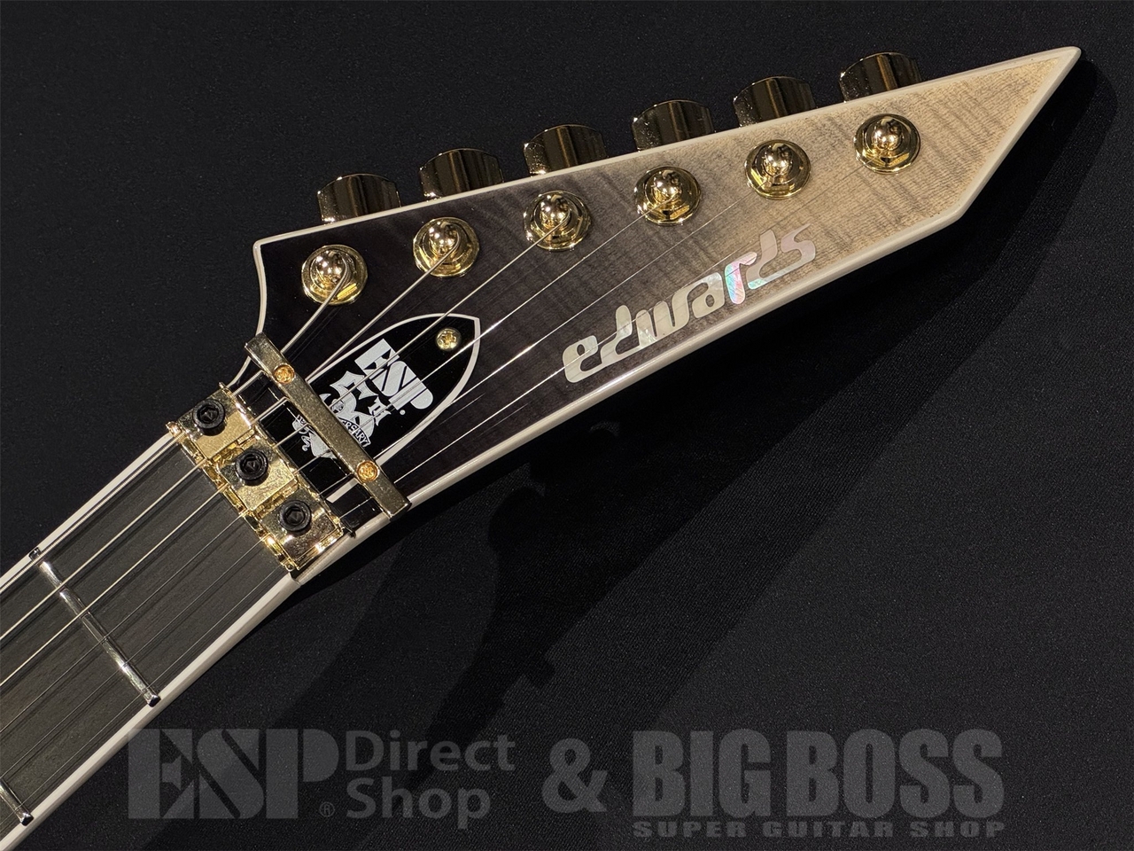 【即納可能】EDWARDS(エドワーズ) E-HORIZON-CTM 50TH / Ash Black Burst C/Black Pearl Back 京都店