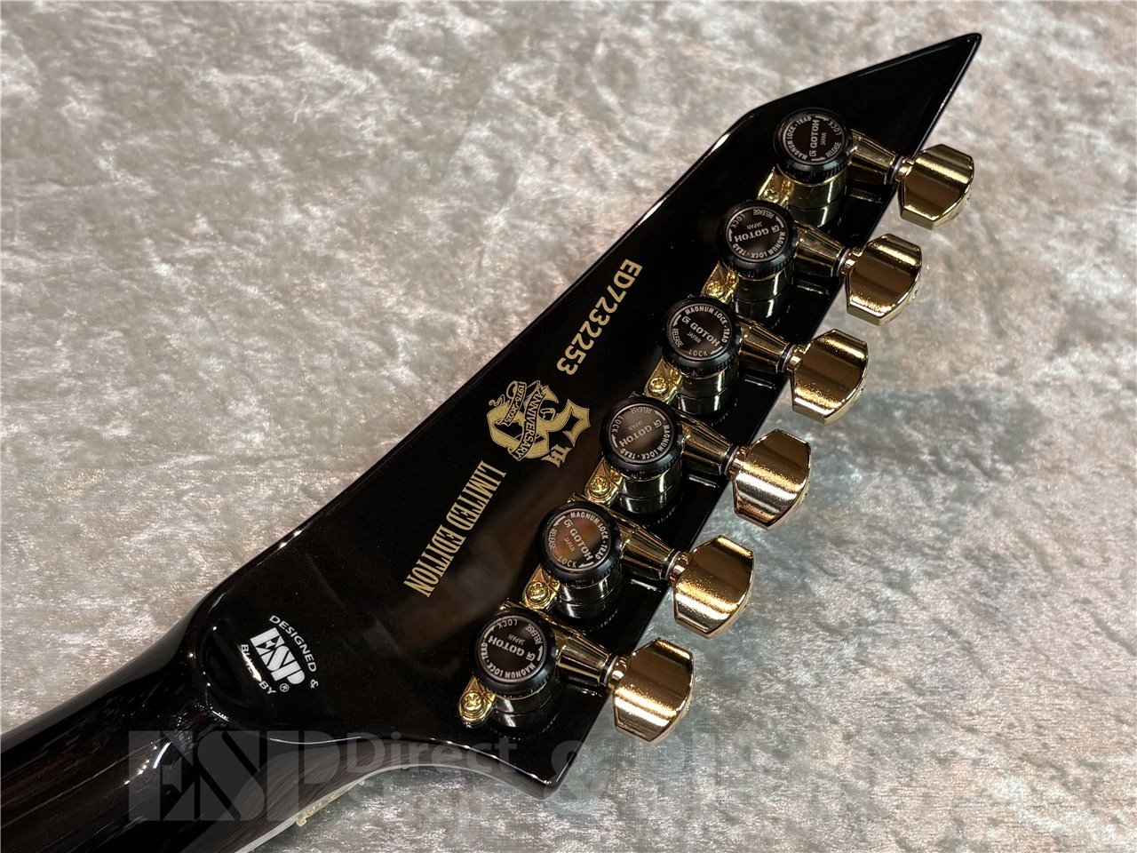 【即納可能】EDWARDS(エドワーズ) E-HORIZON-CTM 50TH (Ash Black Burst C / Black Pearl Back) 広島店