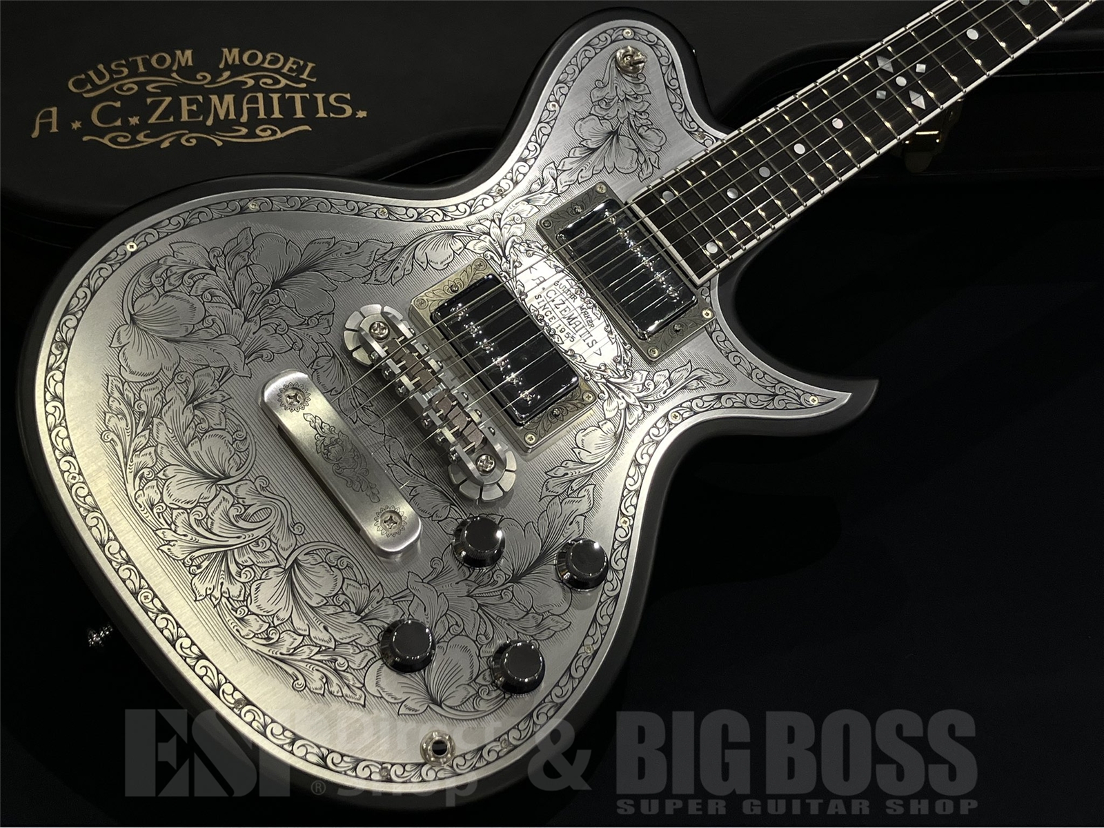 【即納可能】Zemaitis(ゼマイティス) MFG-AC-24 DUO / Black 京都店