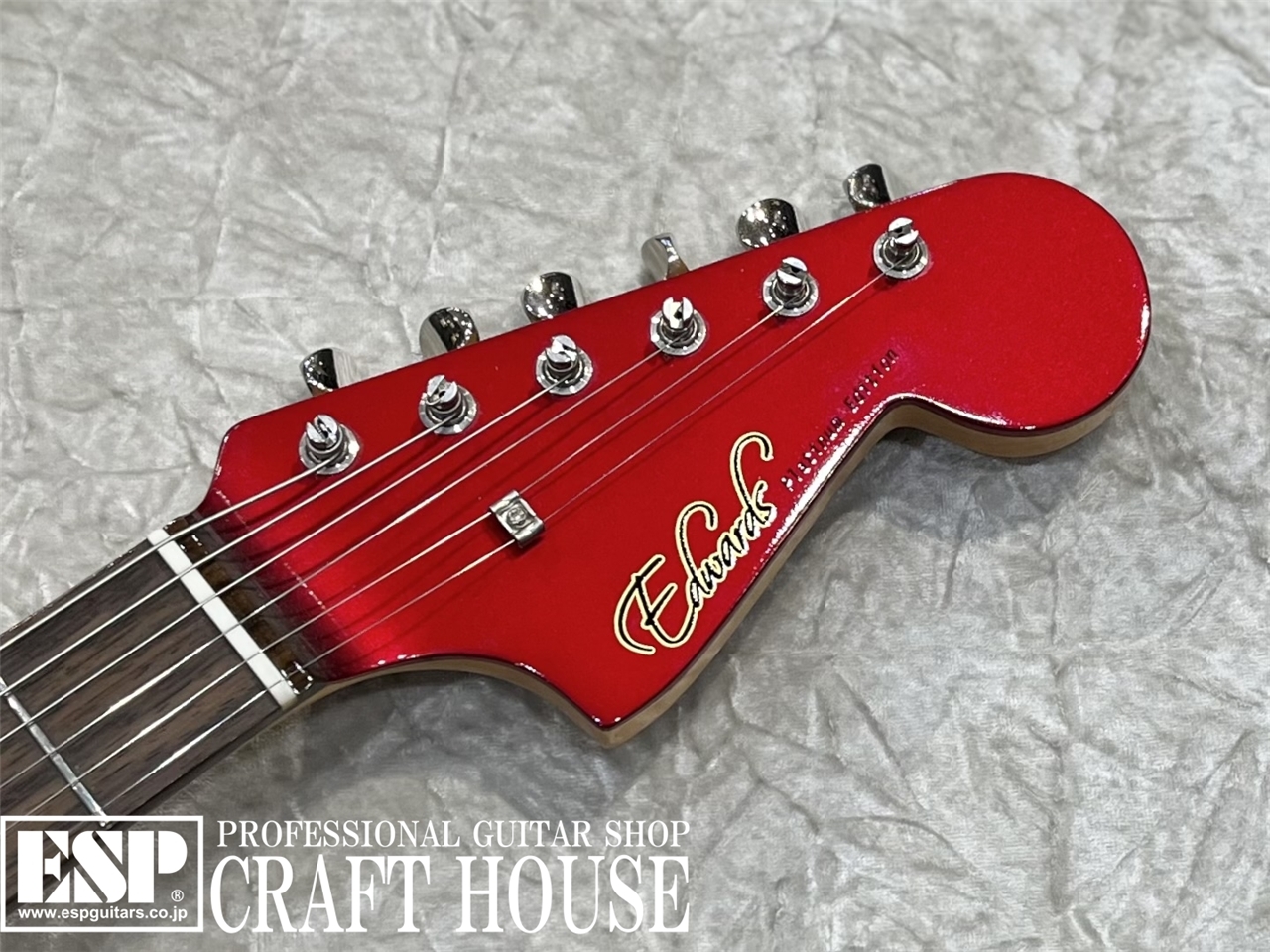 【即納可能】Edwards Platinum E-JG SGZ Custom -JGM- / Candy Apple Red　渋谷店