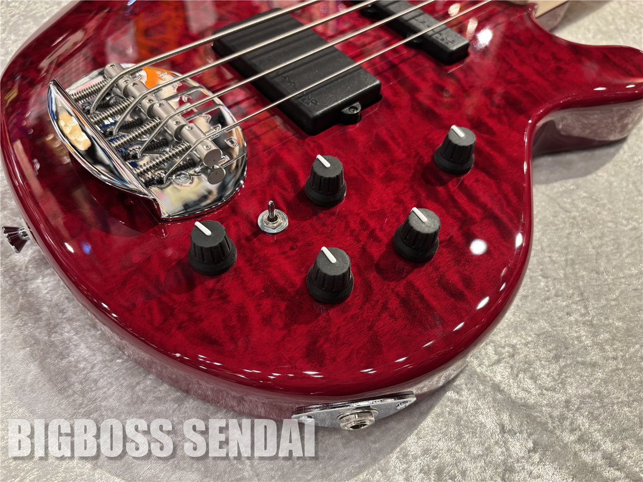 【即納可能】LAKLAND(レイクランド)Shoreline Series SL44-94 Deluxe / Burgundy Translucent / Maple FB 仙台店