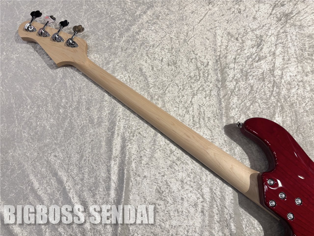 【即納可能】LAKLAND(レイクランド)Shoreline Series SL44-94 Deluxe / Burgundy Translucent / Maple FB 仙台店