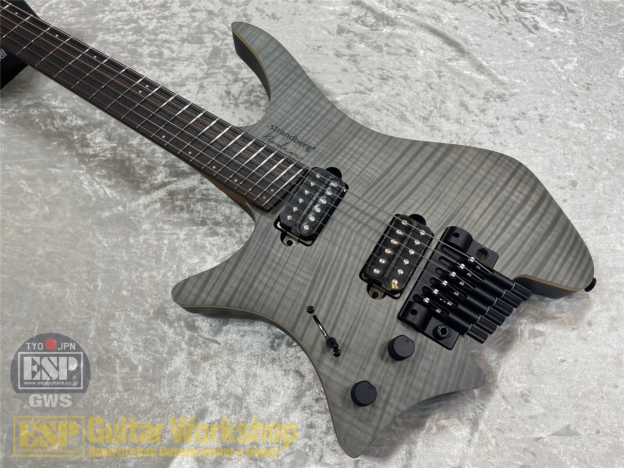 【即納可能】Strandberg Boden Standard NX 6 Lefty Tremolo Charcoal GWS