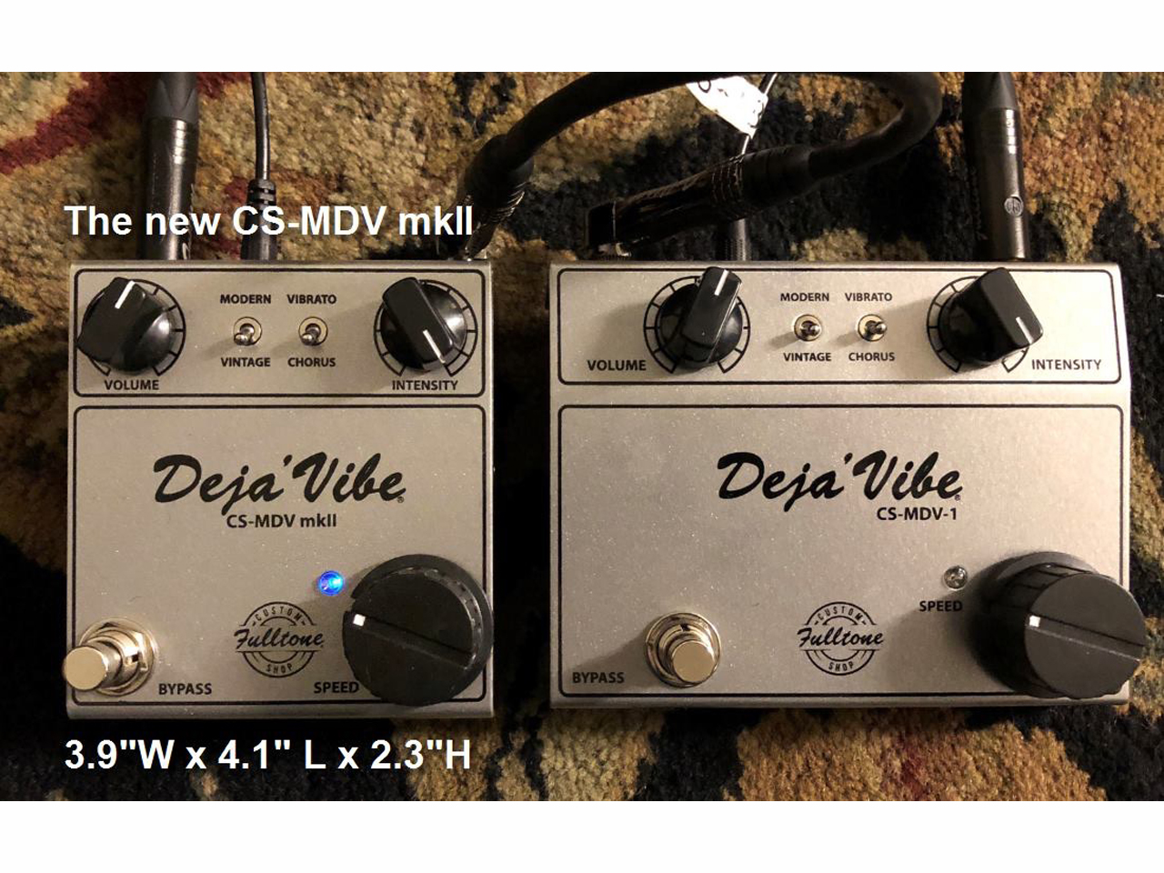 【お取寄せ商品】 Fulltone Mini DejaVibe mkII