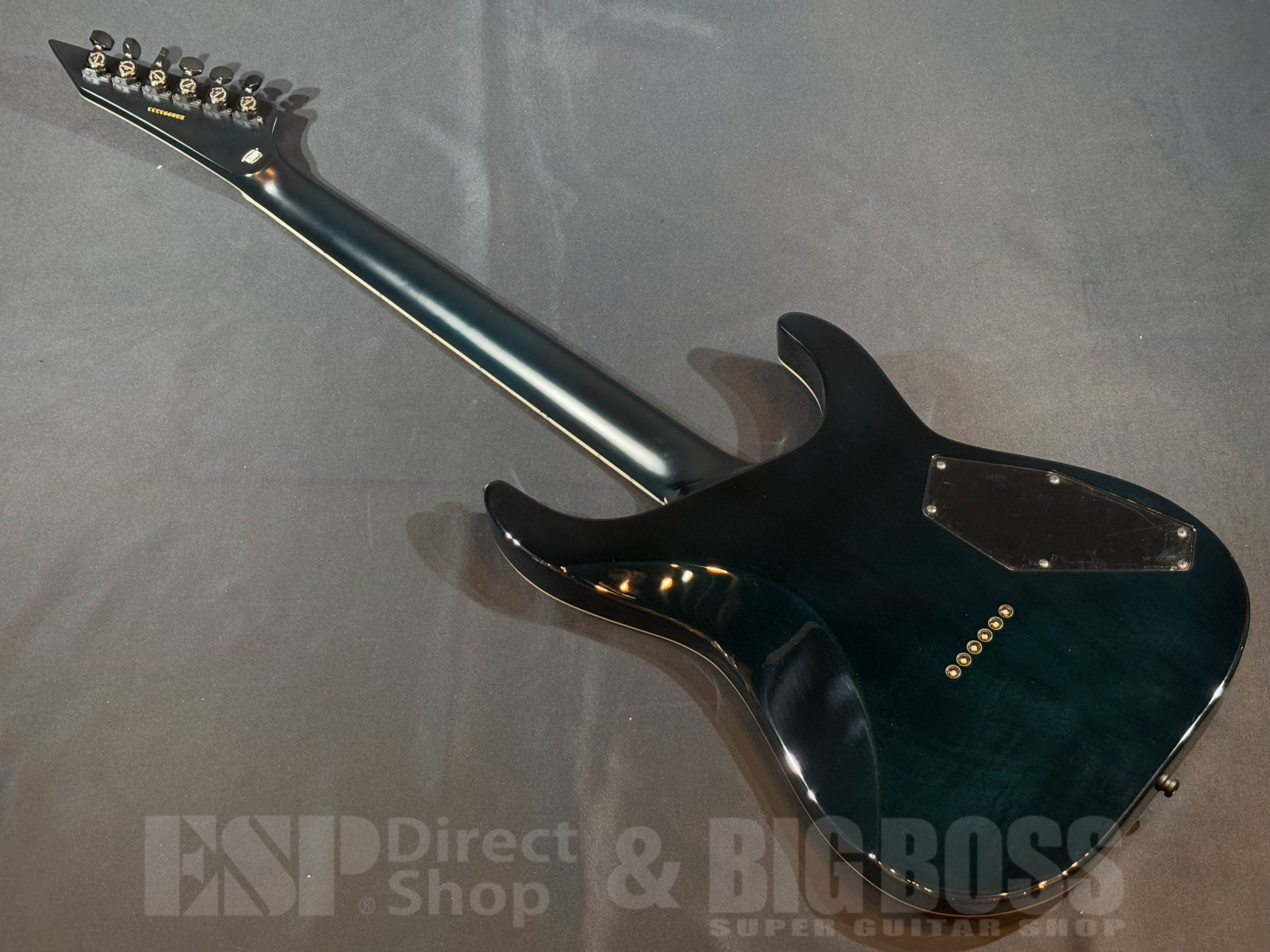 【即納可能/アウトレット】E-II(イーツー) M-II NT HS QM Black Turquoise Burst L/H(レフトハンドモデル) 大阪店