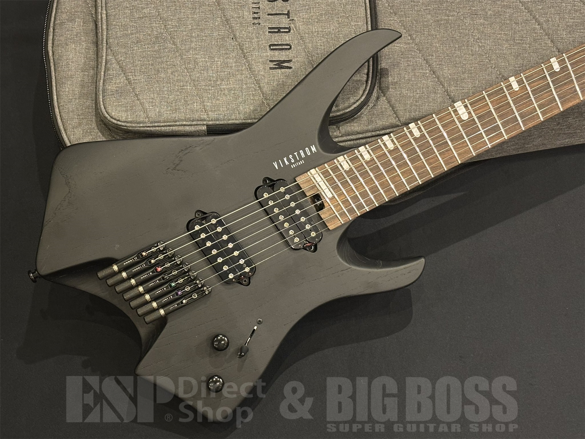 【即納可能】VIKSTROM GUITARS VSMH-270 / Trans Black 京都店
