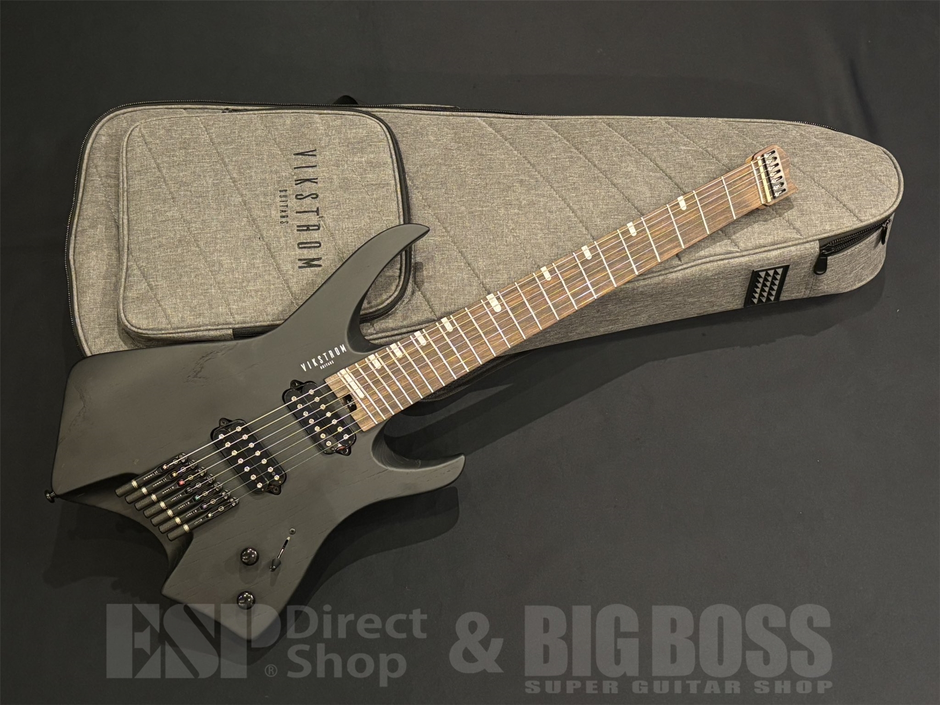 【即納可能】VIKSTROM GUITARS VSMH-270 / Trans Black　京都店