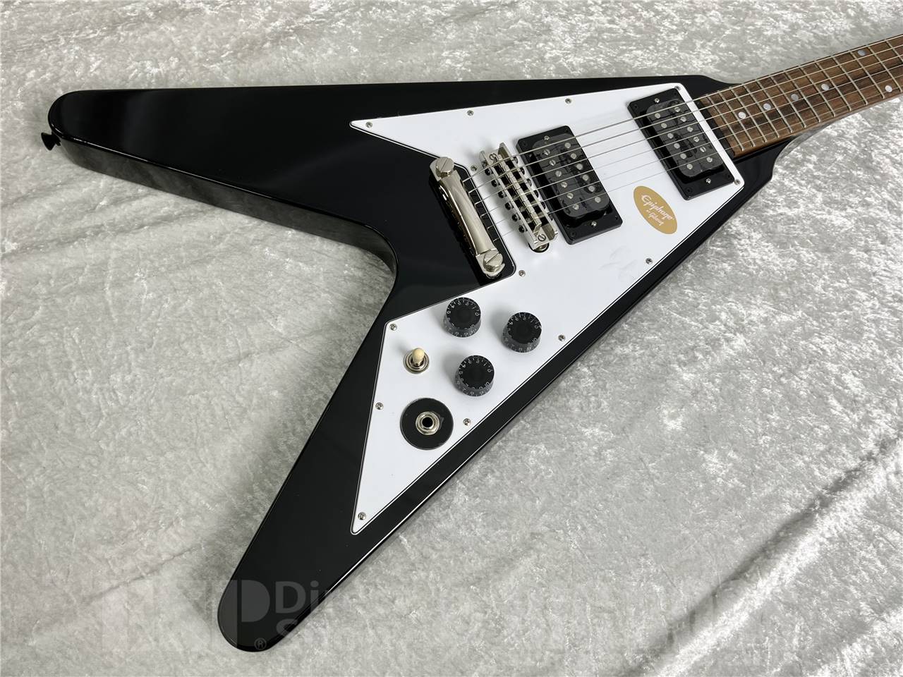 【即納可能】Epiphone ( エピフォン ) Kirk Hammett 1979 Flying V / Ebony (エレクトリックギター) お茶の水駅前店・別館